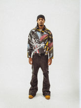 Load image into Gallery viewer, STARS AND STRIPES : BULLETS AND CHAINS WORK JACKET