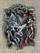 Load image into Gallery viewer, Stars and Stripes : Bullets and Chains woven tapestry
