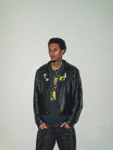 Load image into Gallery viewer, AMERICAN PSYCHO LEATHER JACKET
