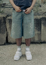 Load image into Gallery viewer, UPCYCLED TRIBAL JORTS
