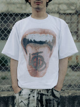 Load image into Gallery viewer, MIXED METALS REVERSIBLE GRILLZ TEE (White)
